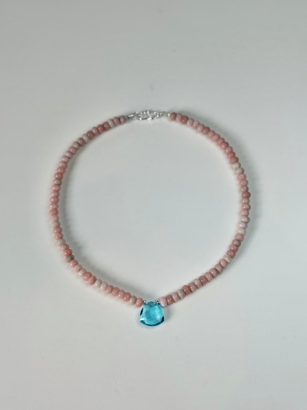 Collana Opale rosa — Dolcezza del cuore e guarigione emotiva