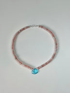 Collana Opale rosa — Dolcezza del cuore e guarigione emotiva