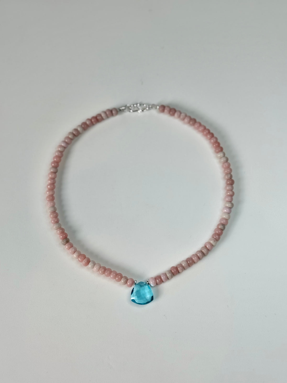 Collana Opale rosa — Dolcezza del cuore e guarigione emotiva