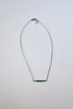 Collier Howlite turquoise