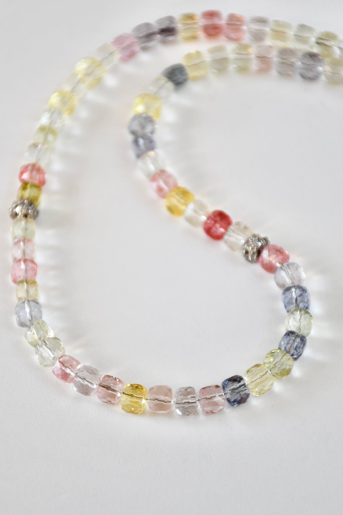 Collier Topaze colorée