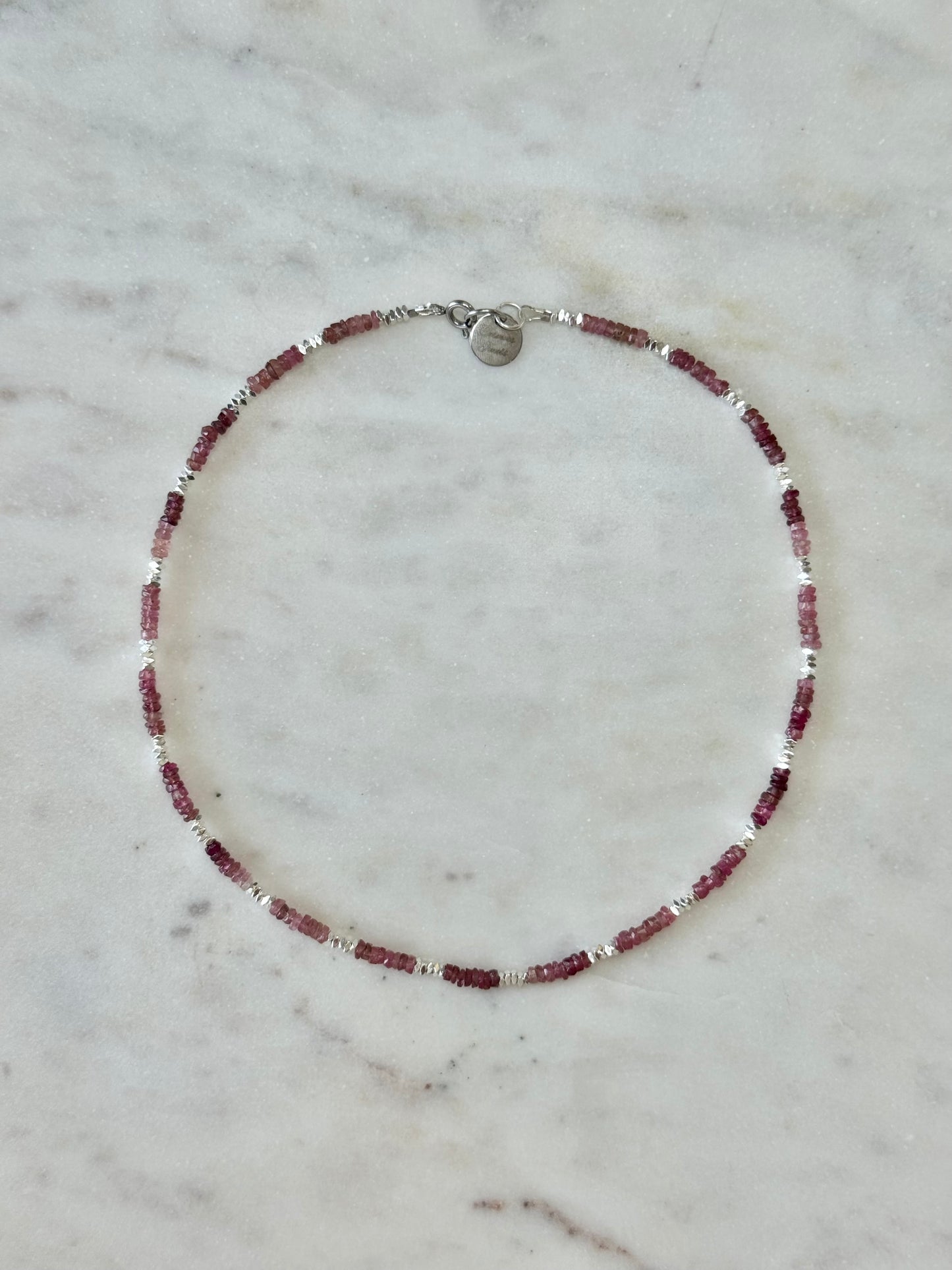Collier Rubellite — La tendresse rayonnante