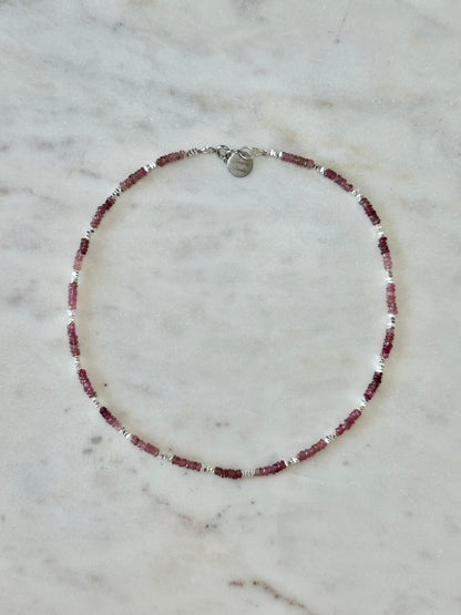 Collier Rubellite — La tendresse rayonnante