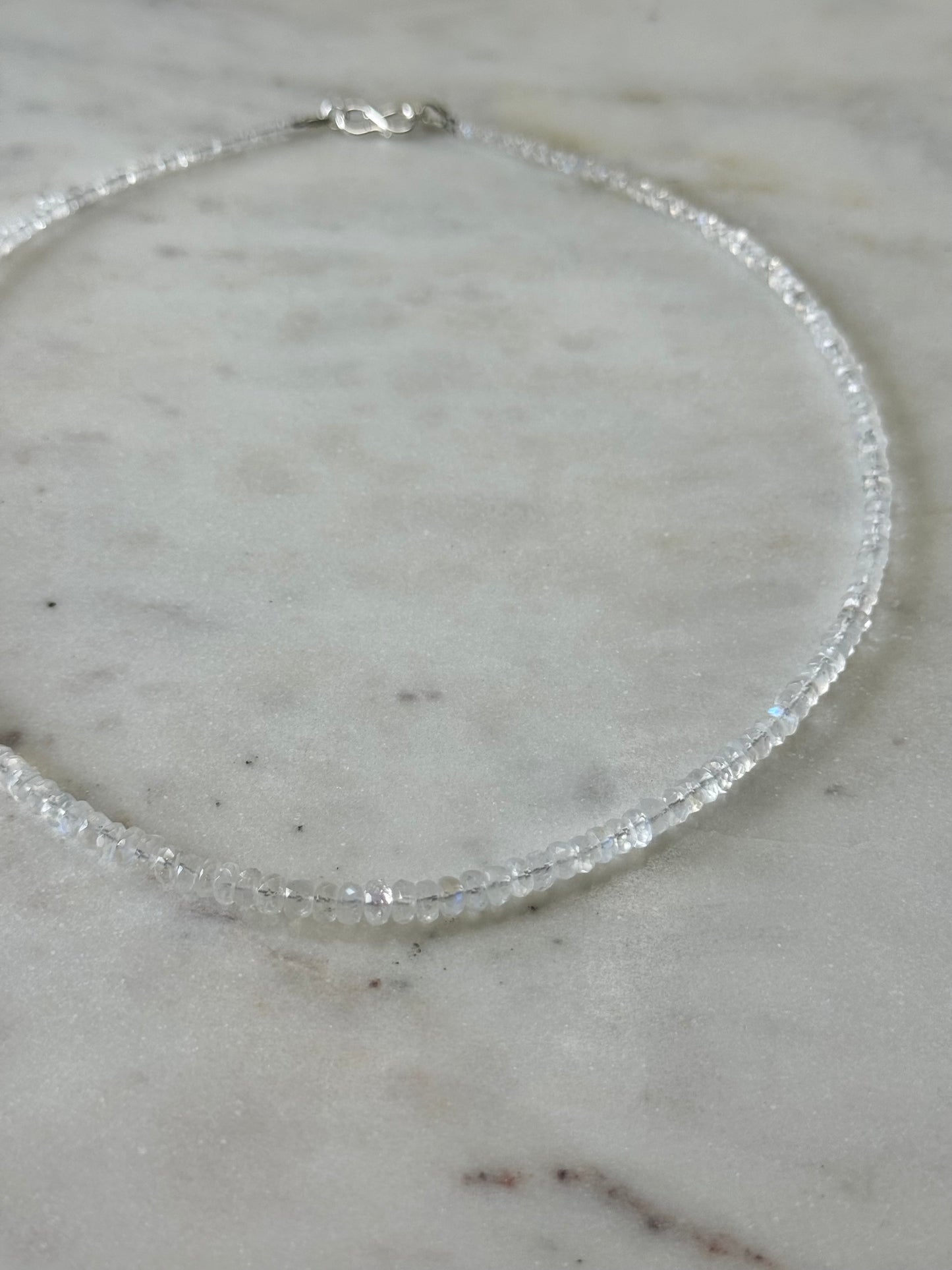 Collier Pierre de lune — Le murmure lunaire