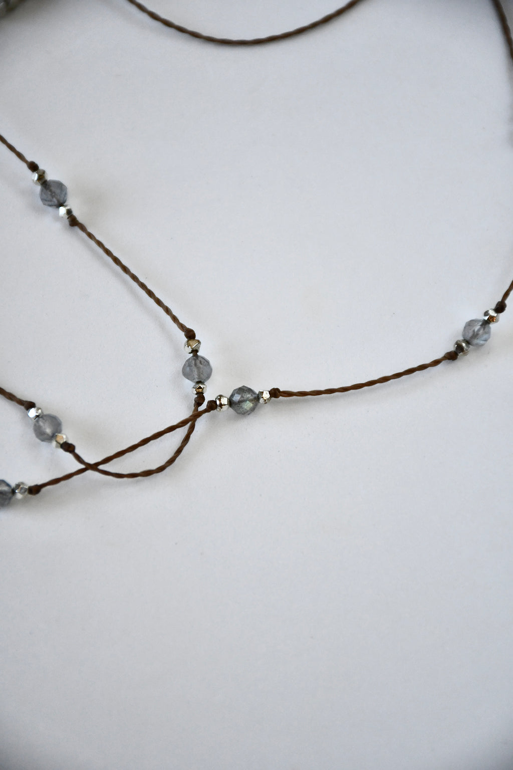 #8 Collana regolabile Labradorite