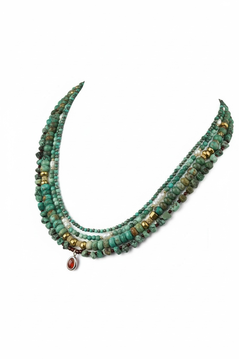 Colliers Chrysocolle / Turquoise