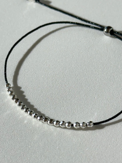 Divers Bracelet sur soie pailletée