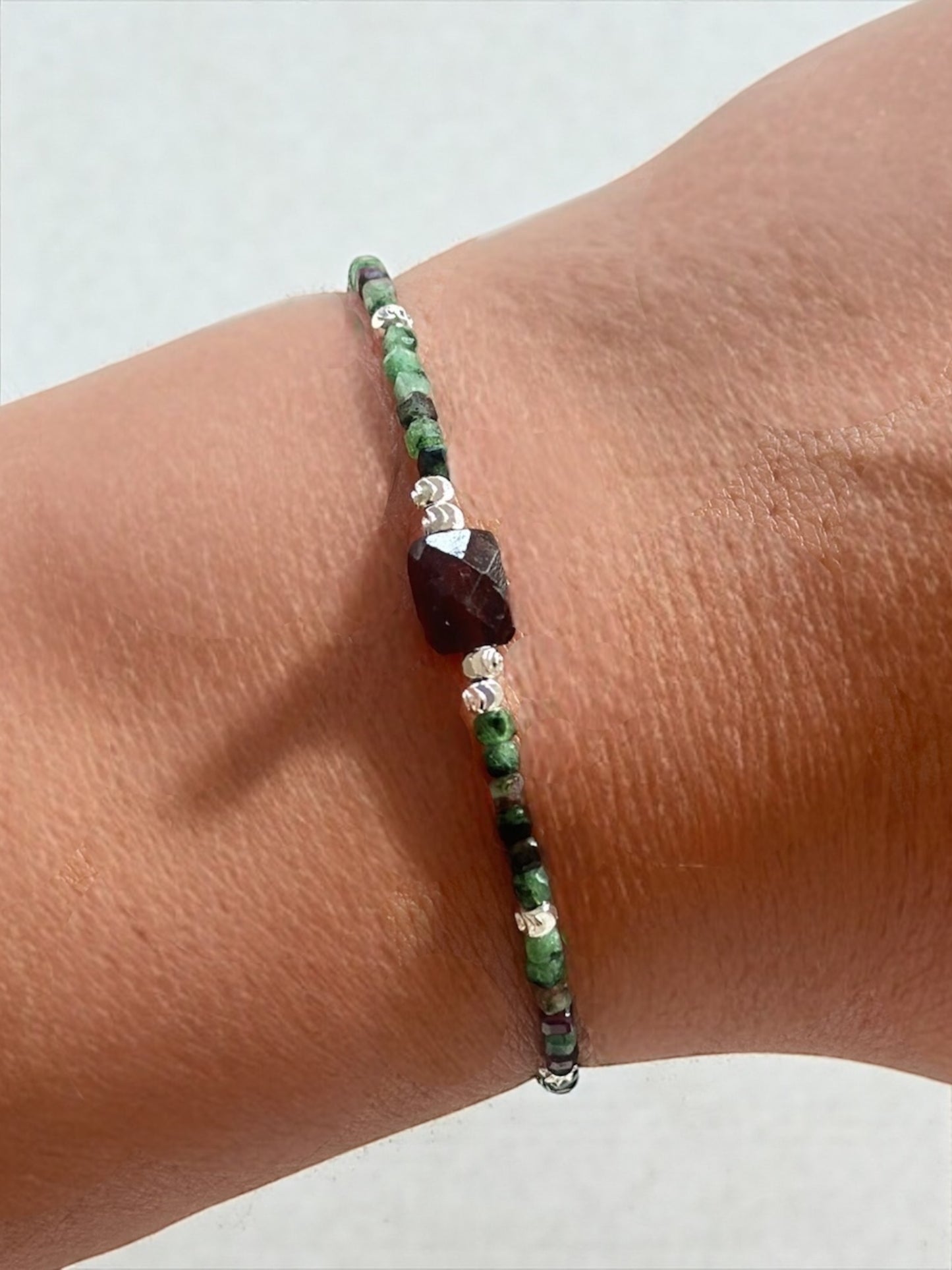 Bracelet Rubis Zoïste & Grenat