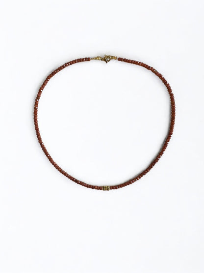 Colliers de pierres naturelles, Turquoise, Obsidienne, Aigue-Marine, Howlite, Goldstone