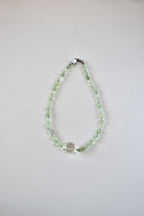 Collana Prehnite & Cristallo di rocca — La chiarezza del cuore