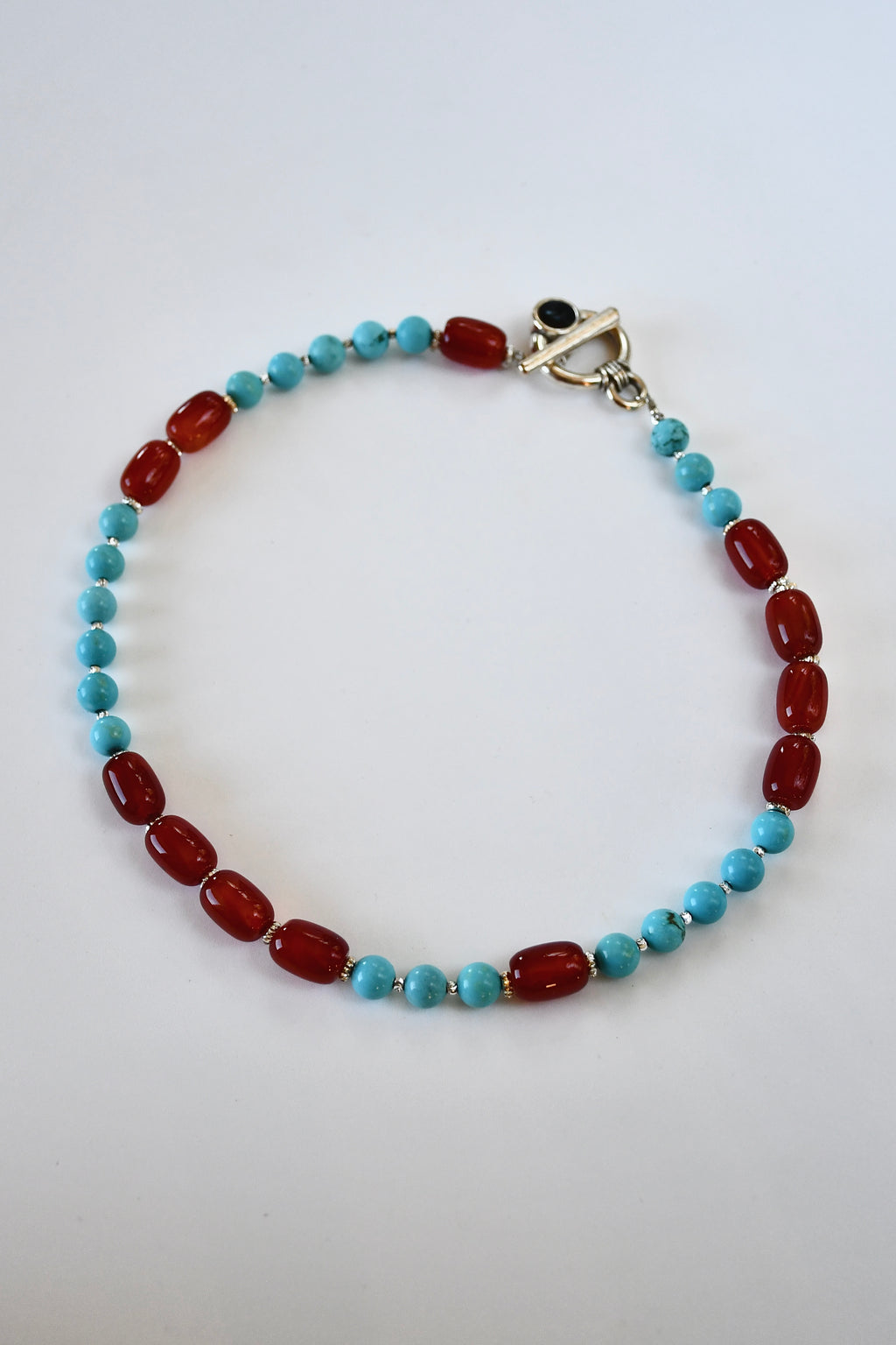 Collier Turquoise & Cornaline