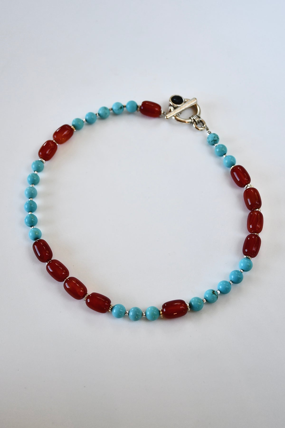 Collier Turquoise & Cornaline