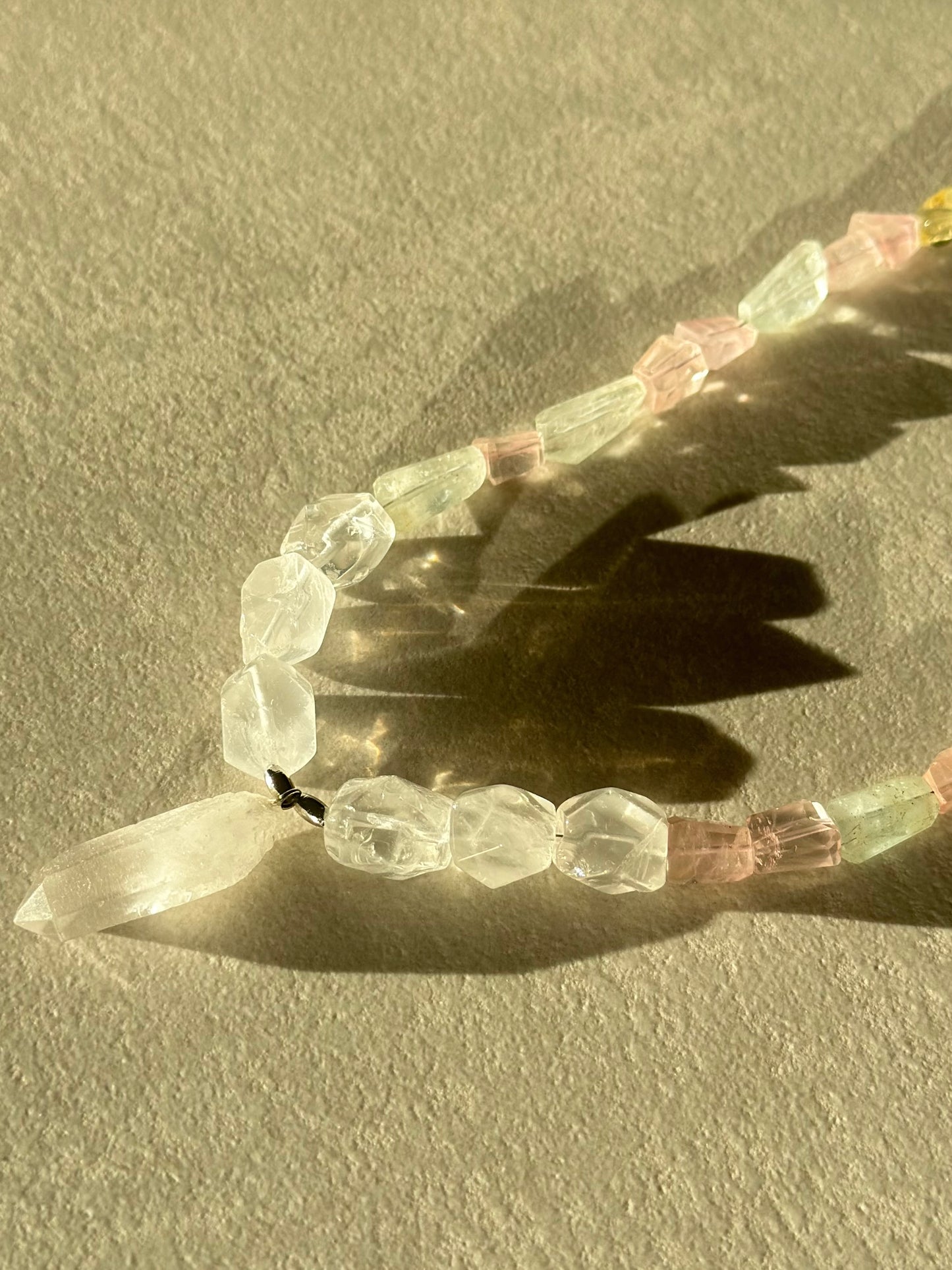 Collier multi Quartz