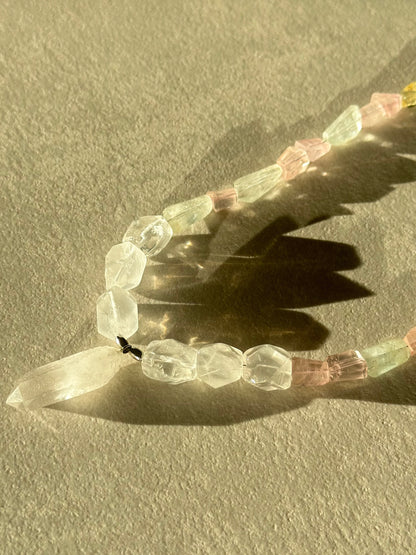 Collier multi Quartz