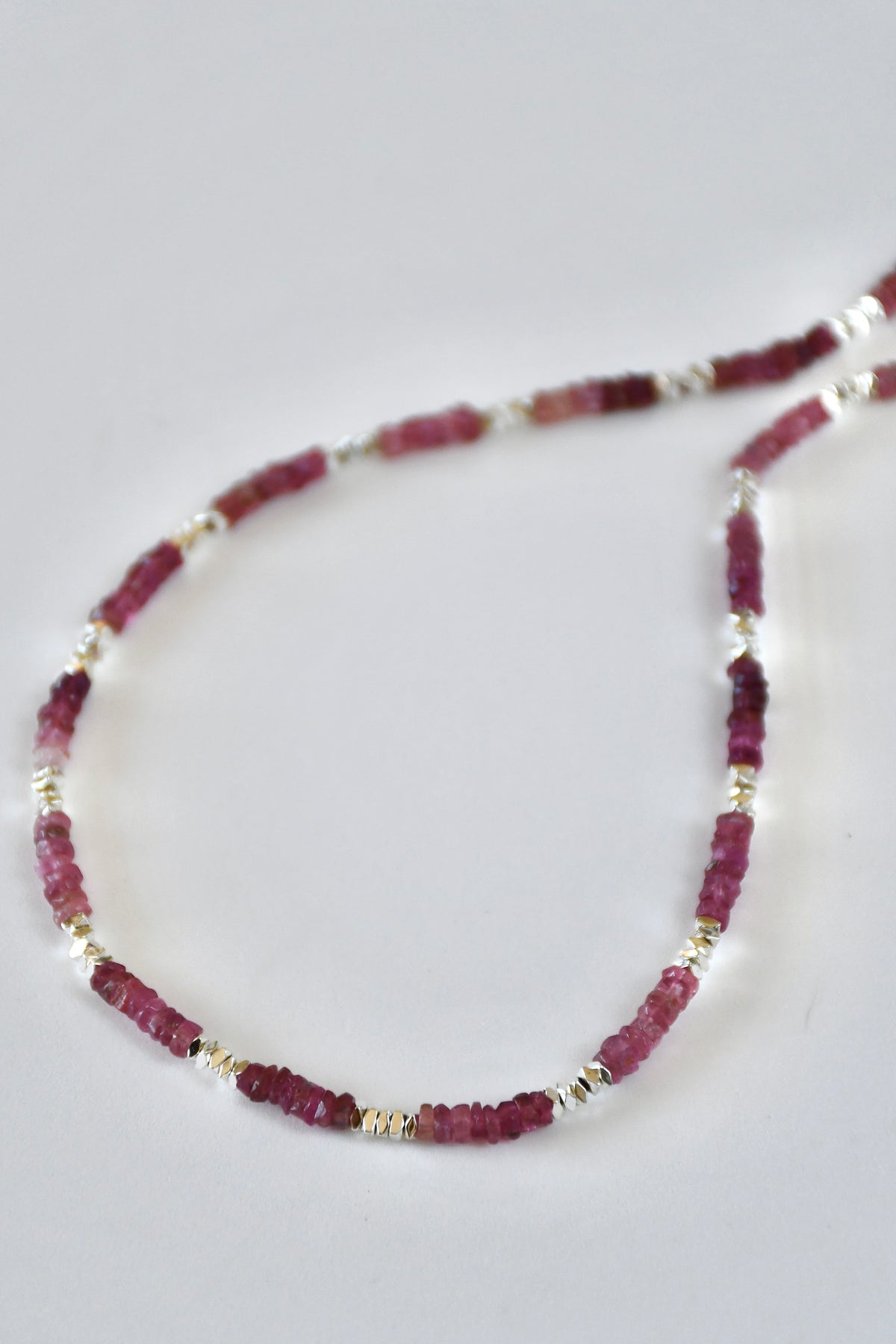 Collana Rubellite — La tenerezza radiosa