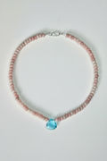 Collana Opale rosa — Dolcezza del cuore e guarigione emotiva