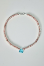 Collana Opale rosa — Dolcezza del cuore e guarigione emotiva