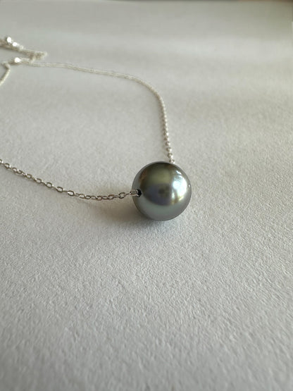 Collier perle de Tahiti sur argent 925
