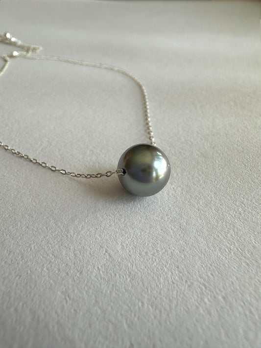 Collier perle de Tahiti sur argent 925