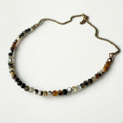 Collier perles de nacre