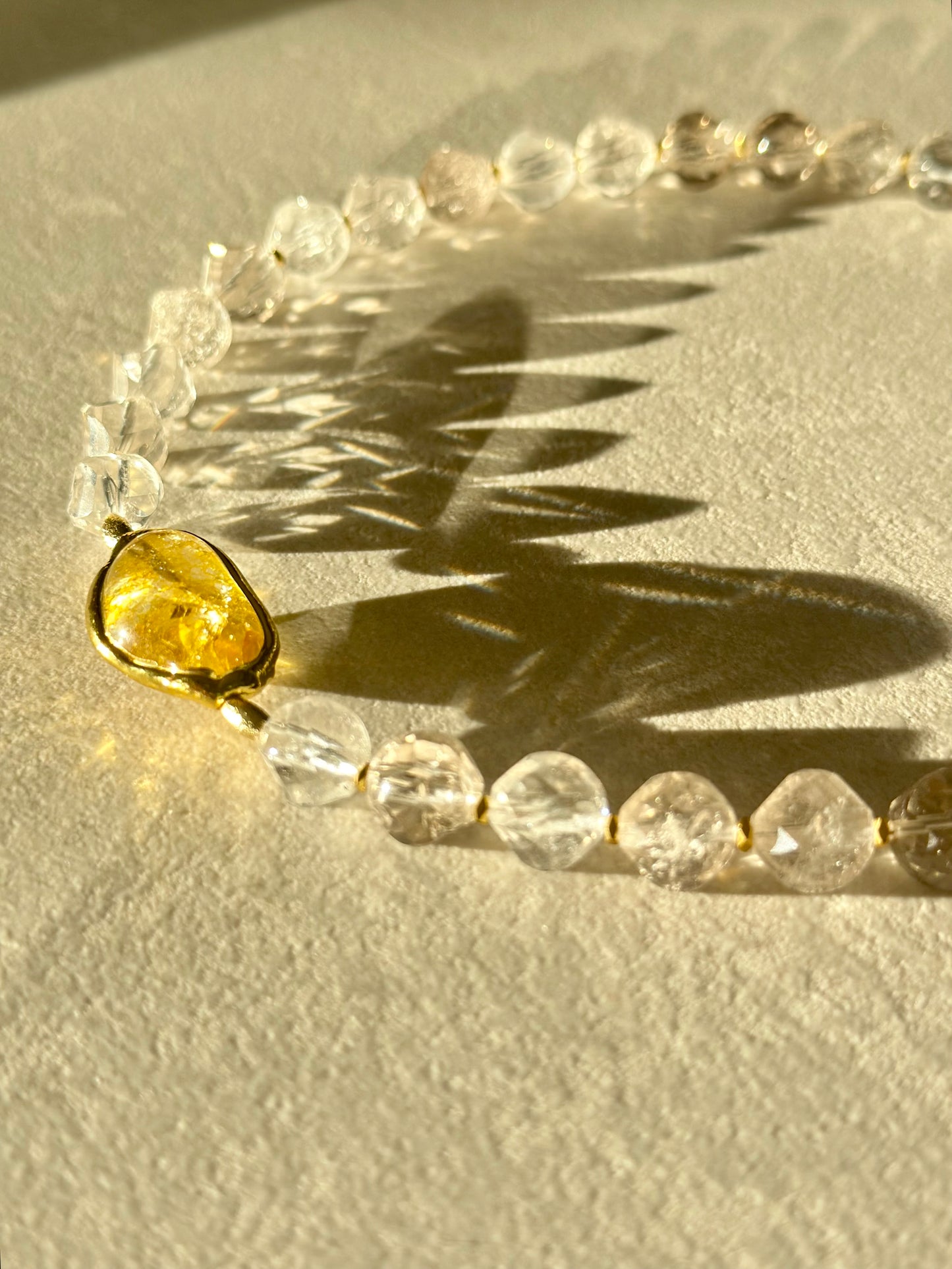 Collier Cristal de quartz