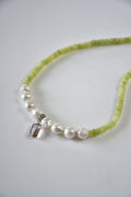 Collier Perles d’eau douce & Jade citron — Clarté intérieure et harmonie lumineuse