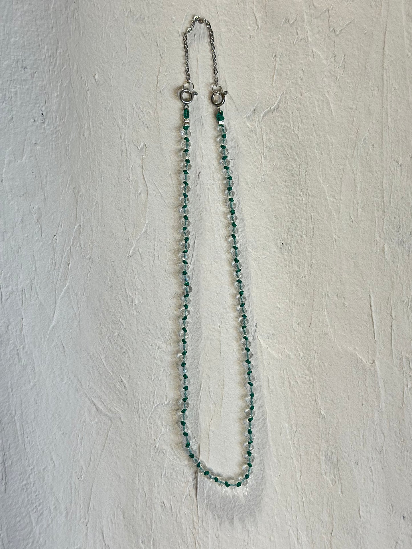 Colliers Améthyste/Citrine & Cristal de roche sur soie – Clarté intérieure & lumière consciente