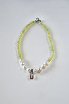 Collier Perles d’eau douce & Jade citron — Clarté intérieure et harmonie lumineuse
