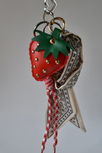Porte clé fraise