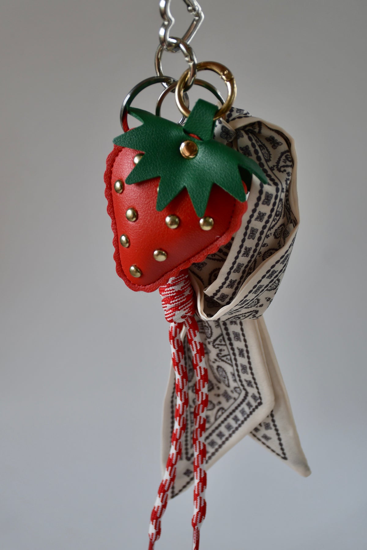 Porte clé fraise
