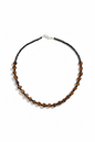 Collier Tourmaline noire & Ambre