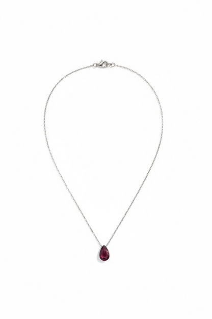 Colliers Grenat sur argent S925