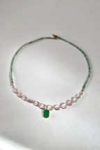 Collier MultiQuartz & Onyx — La sagesse du cœur
