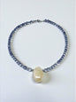 Collier Topaze & Citrine — Clarté, Vitalité et Équilibre