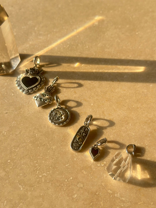 Pendentifs Zamak argent vieilli