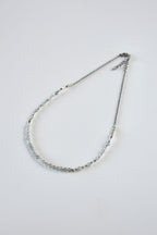 Colliers fins de pierres naturelles, Pierre de lune, Labradorite & Kunzite