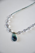 Collier Améthyste, Fluorite & Apatite
