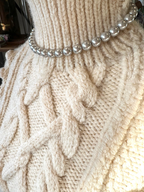 #29 Collier Perles Shell style Tahiti