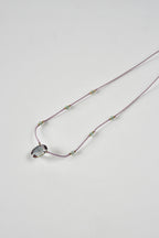 Collier Quartz mystique & Apatite