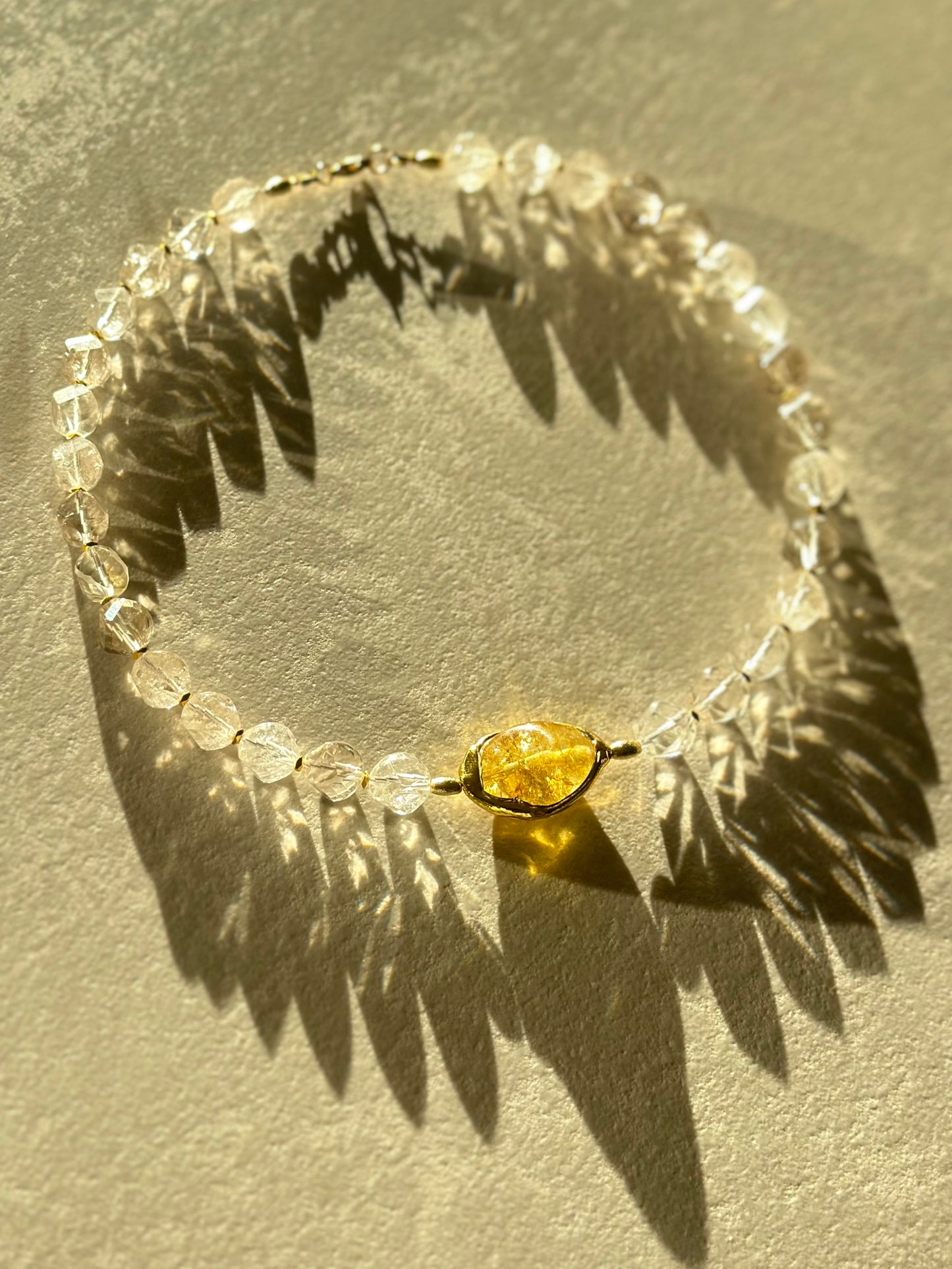 Collier Cristal de quartz