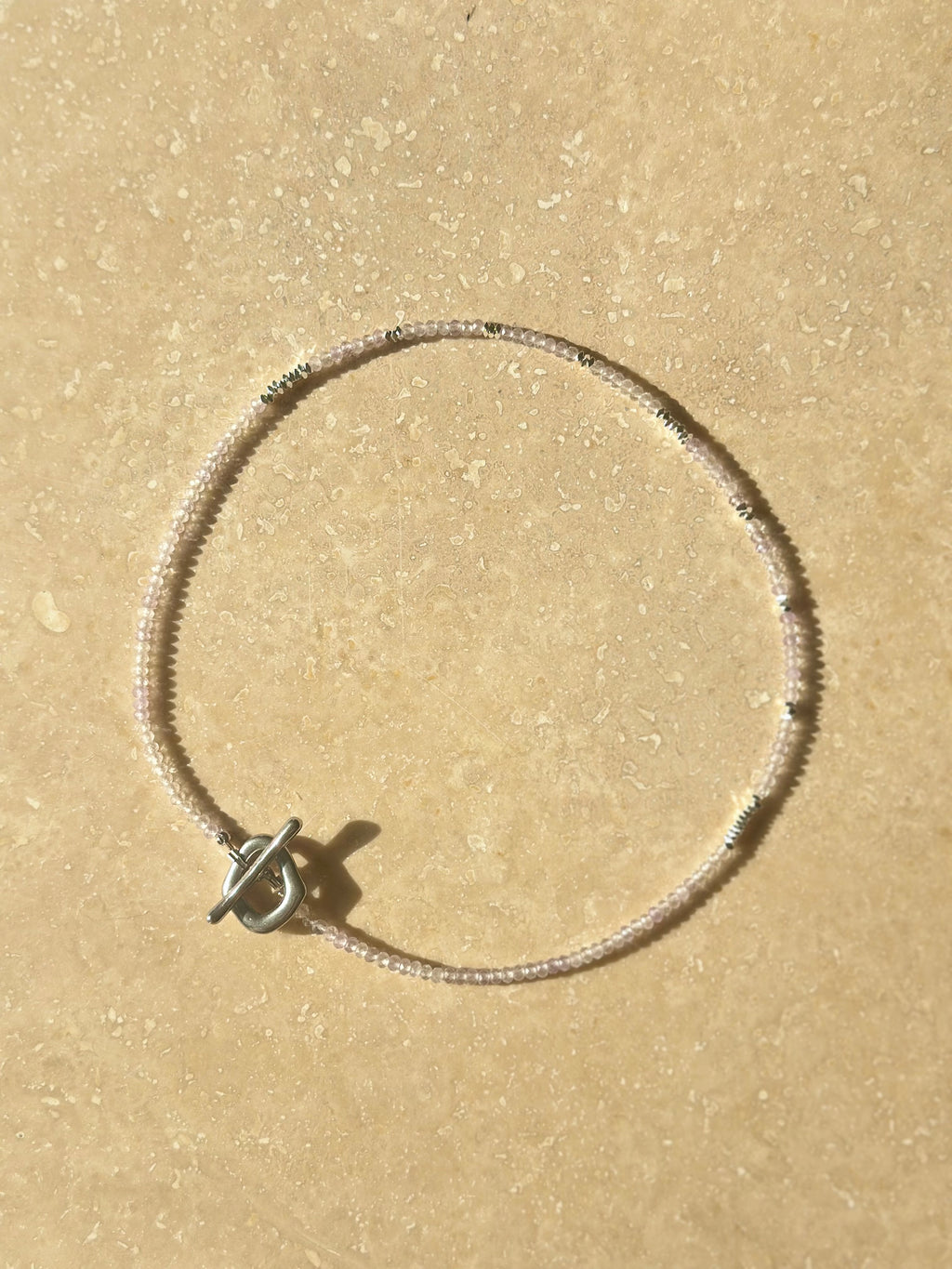 #92 Collana Ametista rosa — Saggezza