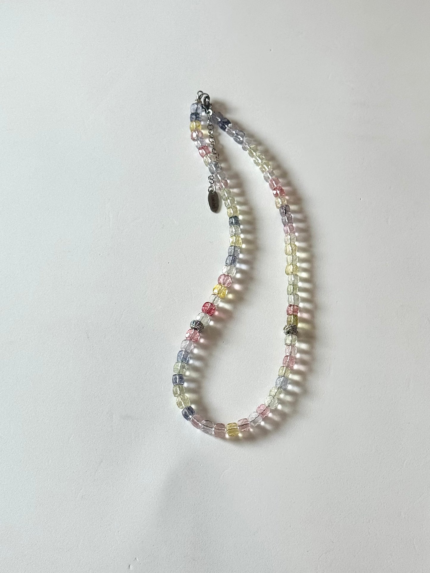 Collier Topaze colorée