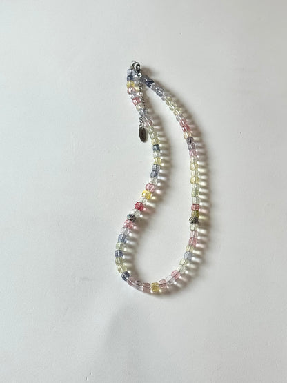 Collier Topaze colorée