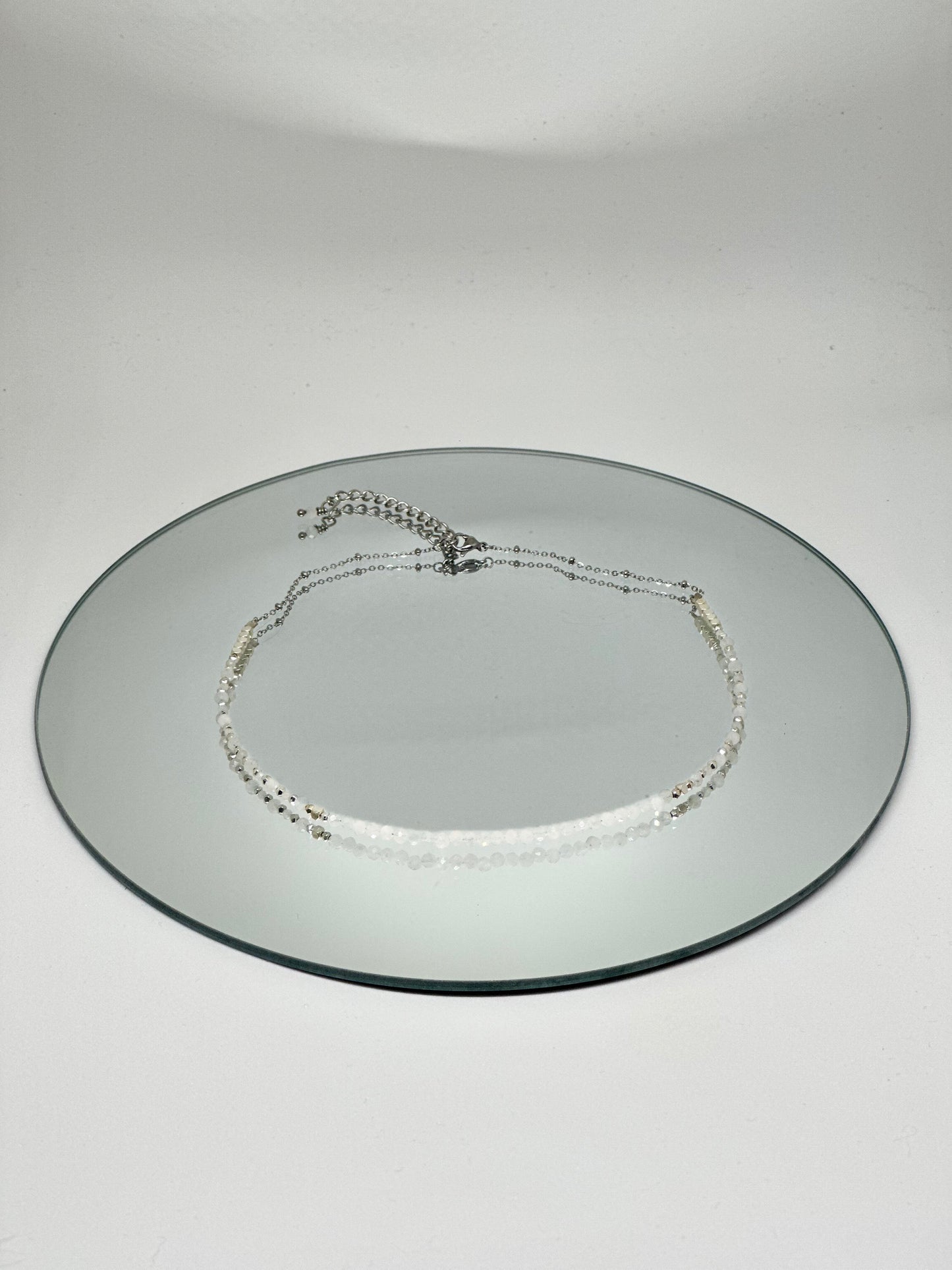 Colliers de pierres naturelles, Pierre de lune, Labradorite & Kunzite