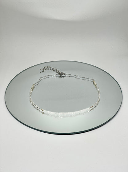 Colliers de pierres naturelles, Pierre de lune, Labradorite & Kunzite