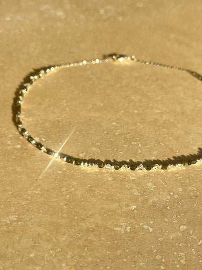 Obsidienne & Diamant Herkimer