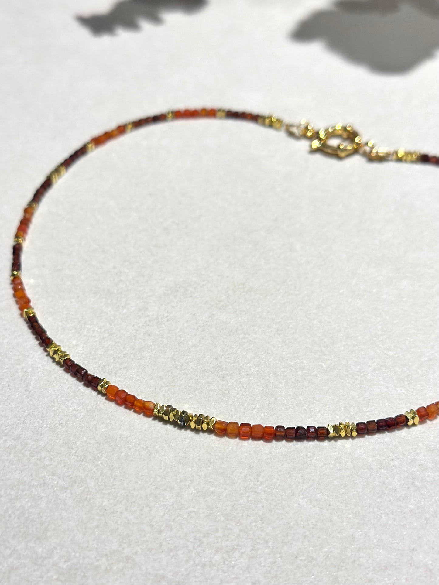 Collier Grenat & Agathe