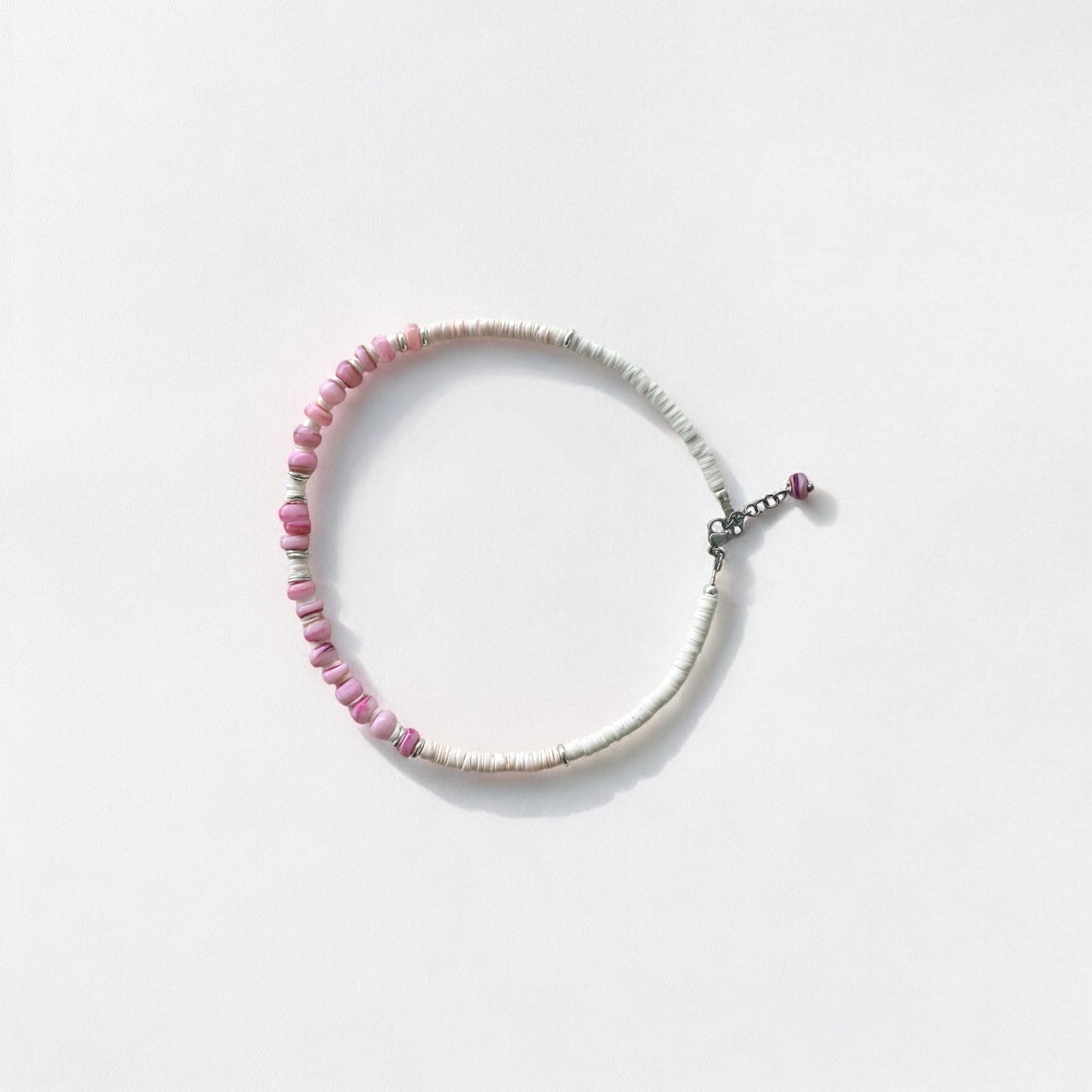 Collier inspiration Barbie en coquillage