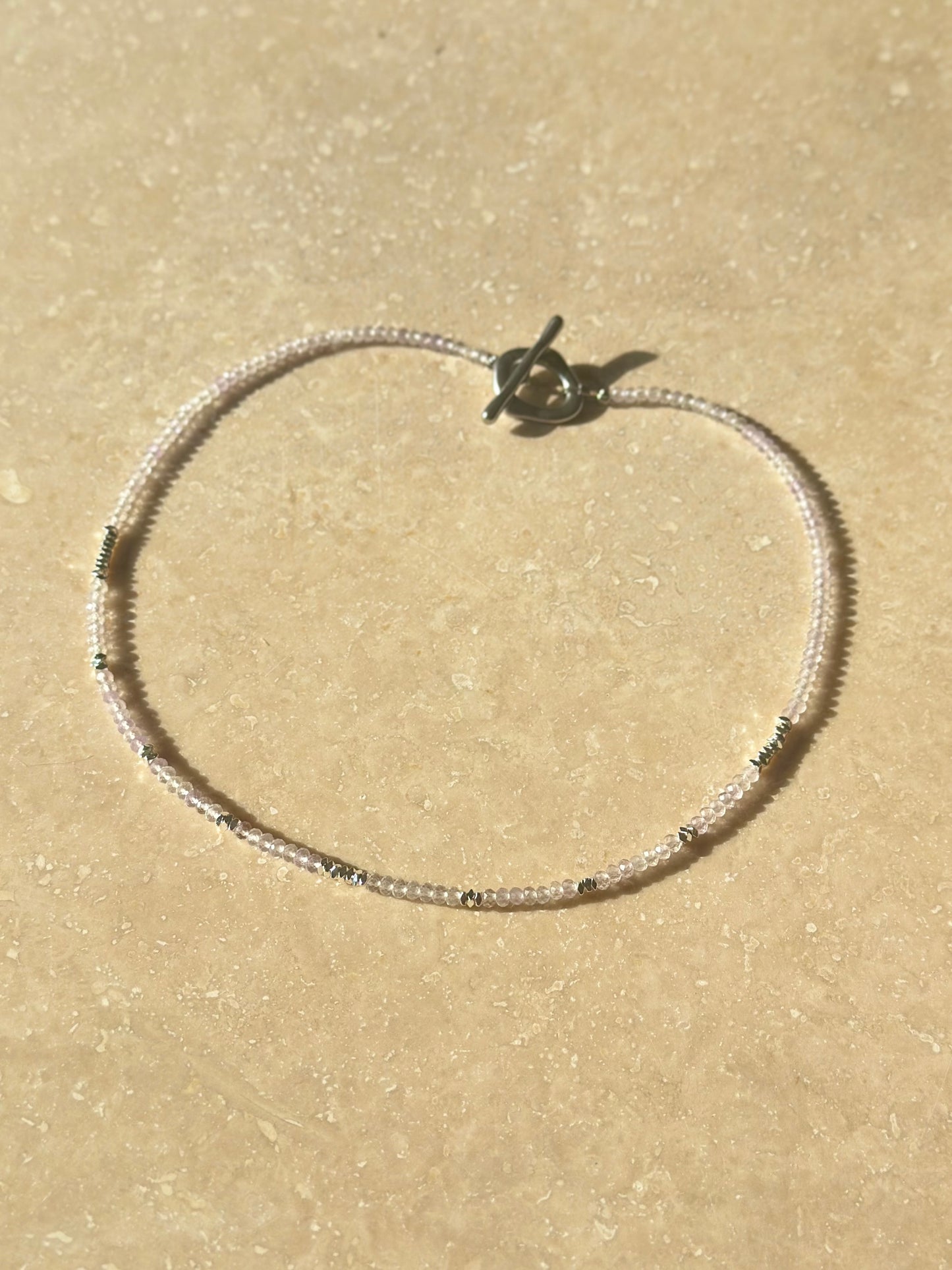 Collier Améthyste — Sagesse