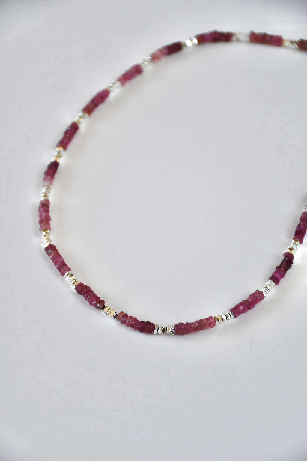 Collana Rubellite — La tenerezza radiosa